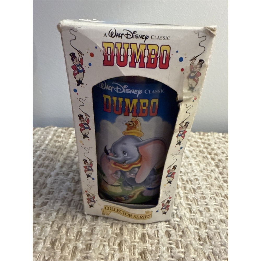 NEW 1994 Burger King Coca Cola Disney Collector Series Cup Dumbo in Box